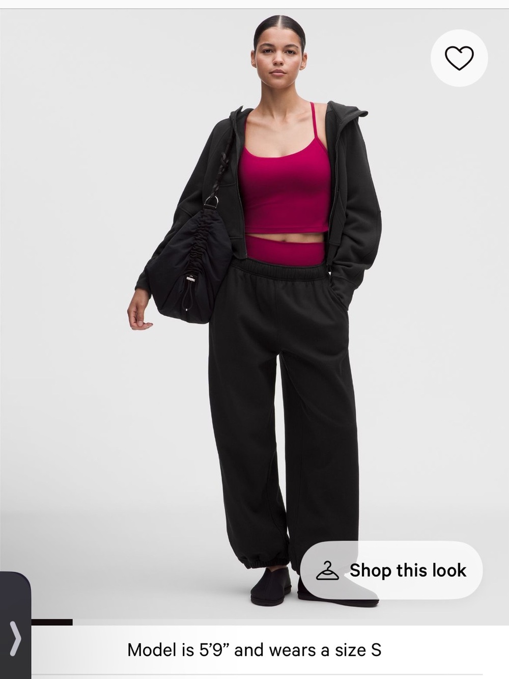 lululemon Scuba Evolve Oversized Jogger - Black